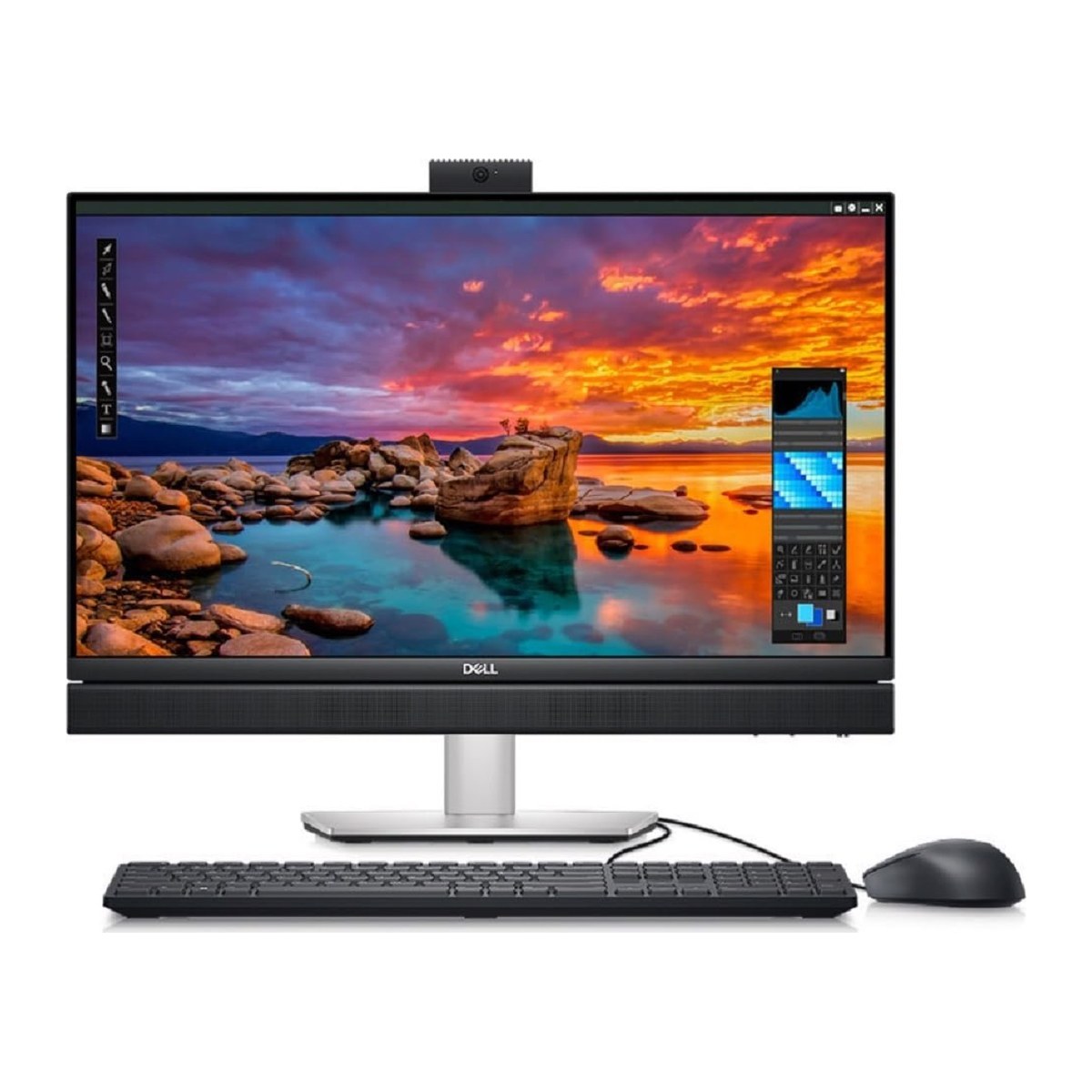 Dell 23.8" OptiPlex 7410 All-in-One Desktop Computer (Silver)