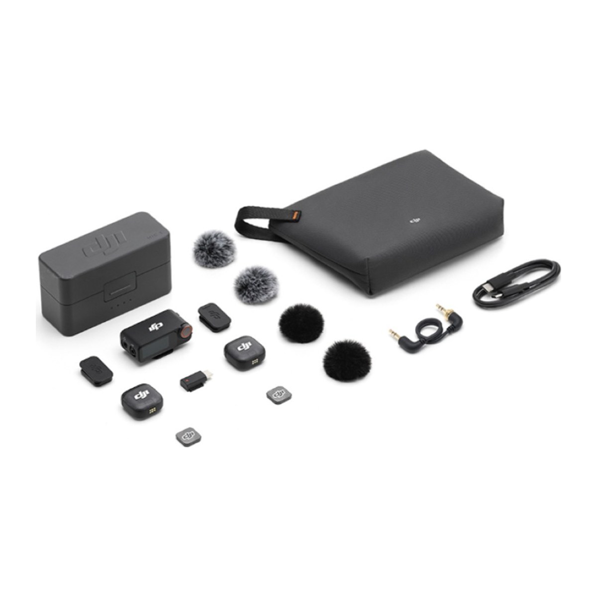 DJI Mic 3 2-Person Compact Wireless Microphone System/Recorder for Camera & Smartphone