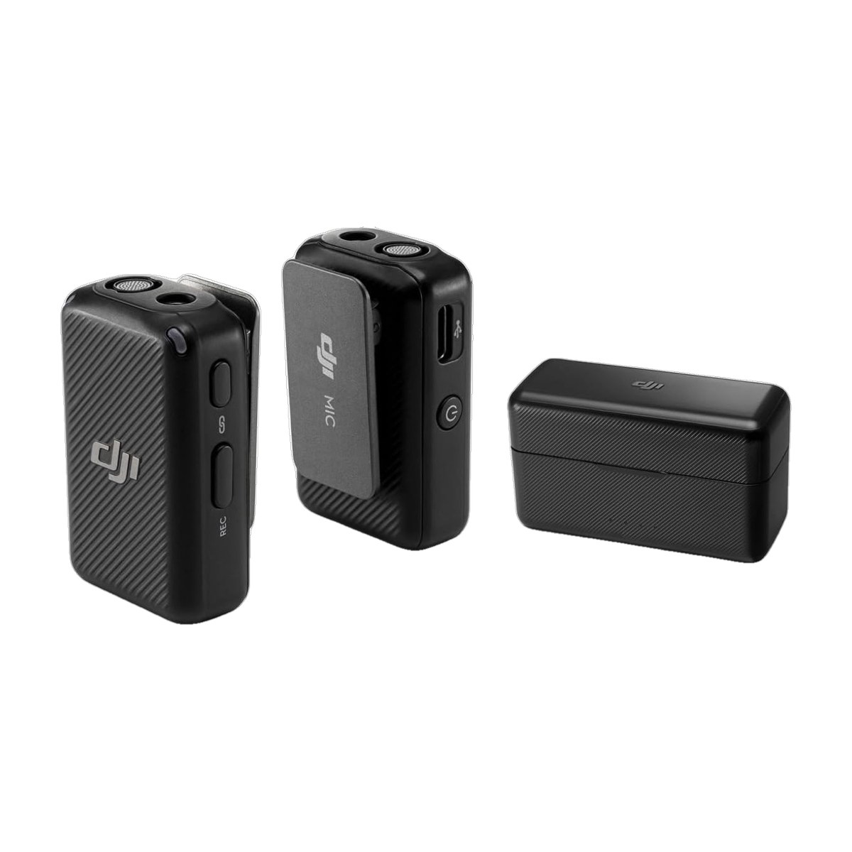 DJI Mic Dual-Transmitter Compact Digital Wireless Microphone System/Recorder for Camera & Smartphone (2.4 GHz)