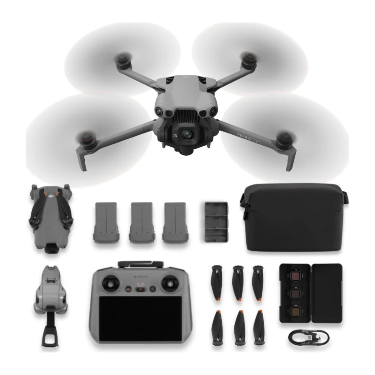 DJI Mini 5 Pro Drone with RC2 Fly More Combo Plus