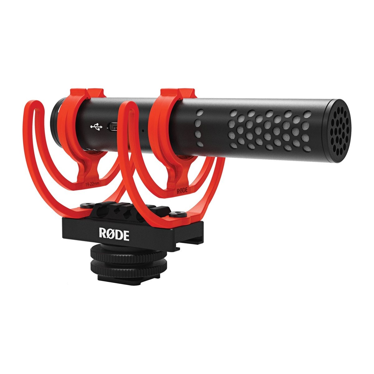 RODE VideoMic GO II-H Ultracompact Analog/USB Camera-Mount Shotgun Microphone