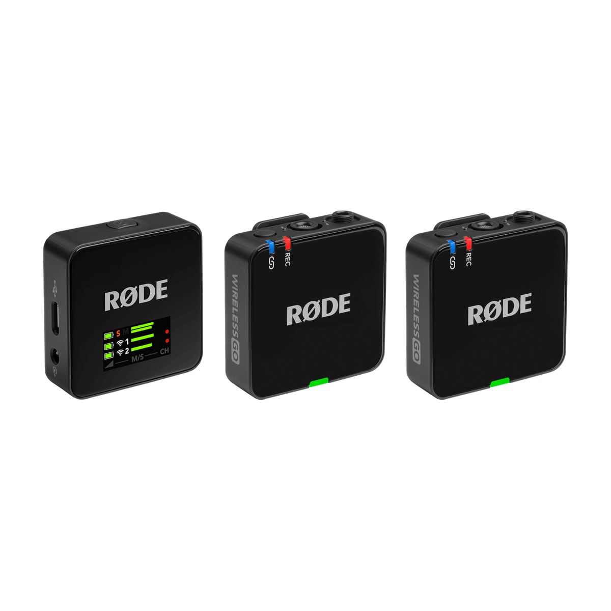 RODE Wireless GO (Gen 3) 2-Person Compact Digital Wireless Microphone System/Recorder (2.4 GHz, Black)