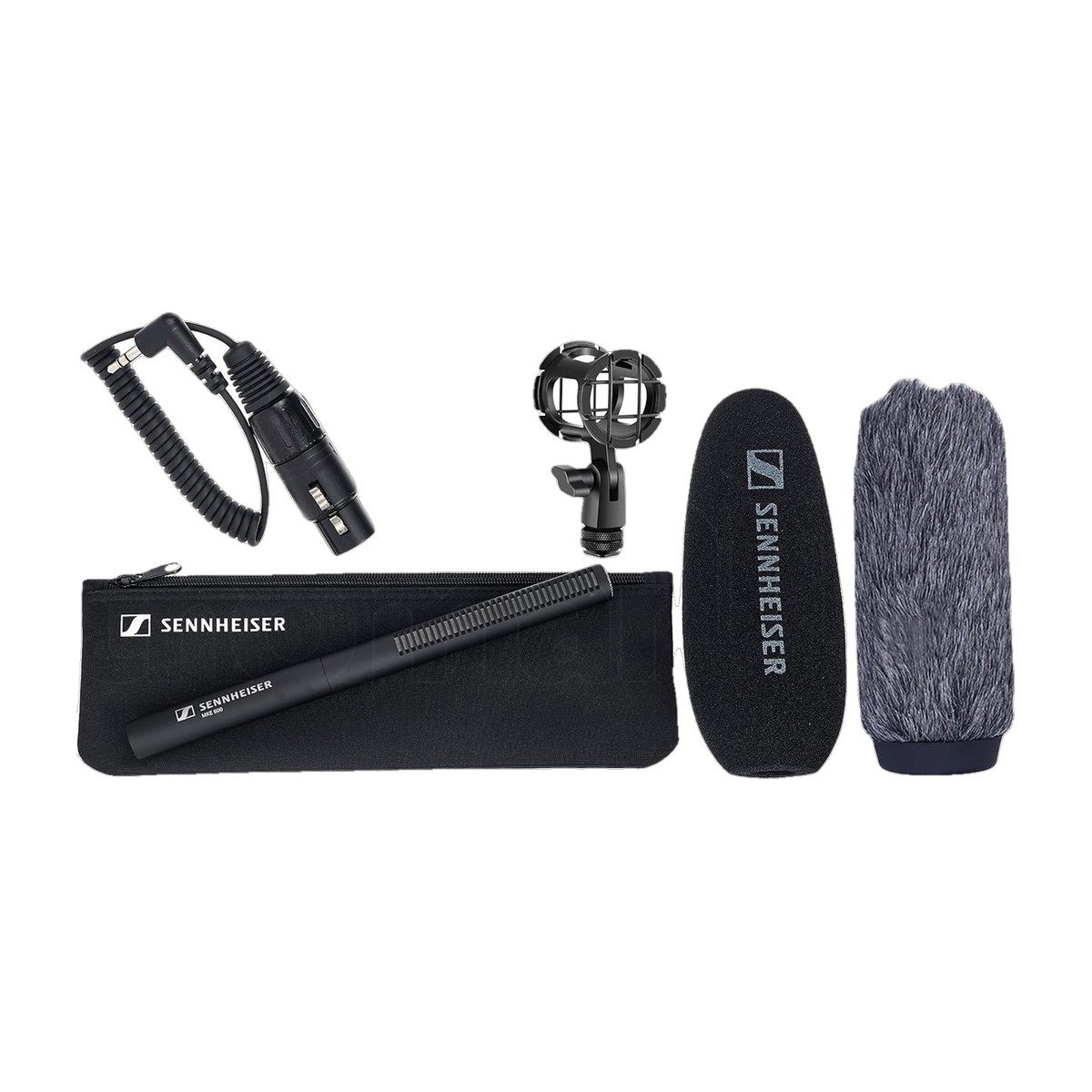 Sennheiser MKE 600 Shotgun Microphone HDSLR Location Recording Kit
