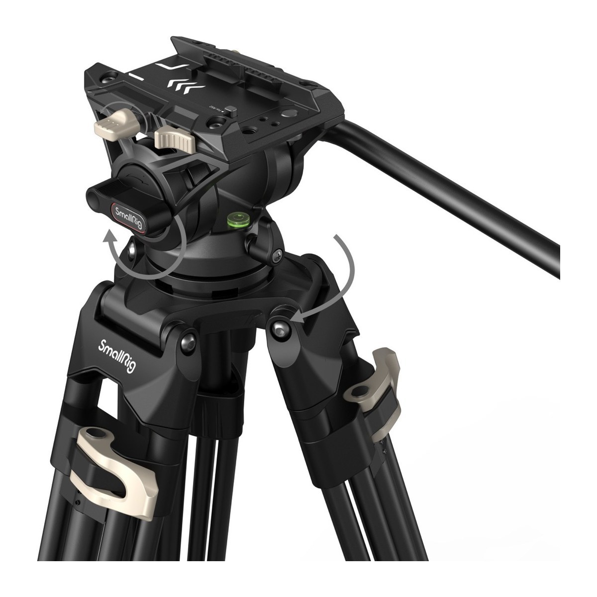 SmallRig AD-01 Heavy-Duty Tripod with Fluid Head