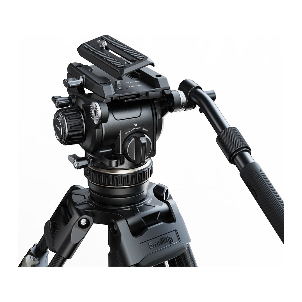 SmallRig AD-120 Heavy-Duty Carbon Fiber Tripod Kit