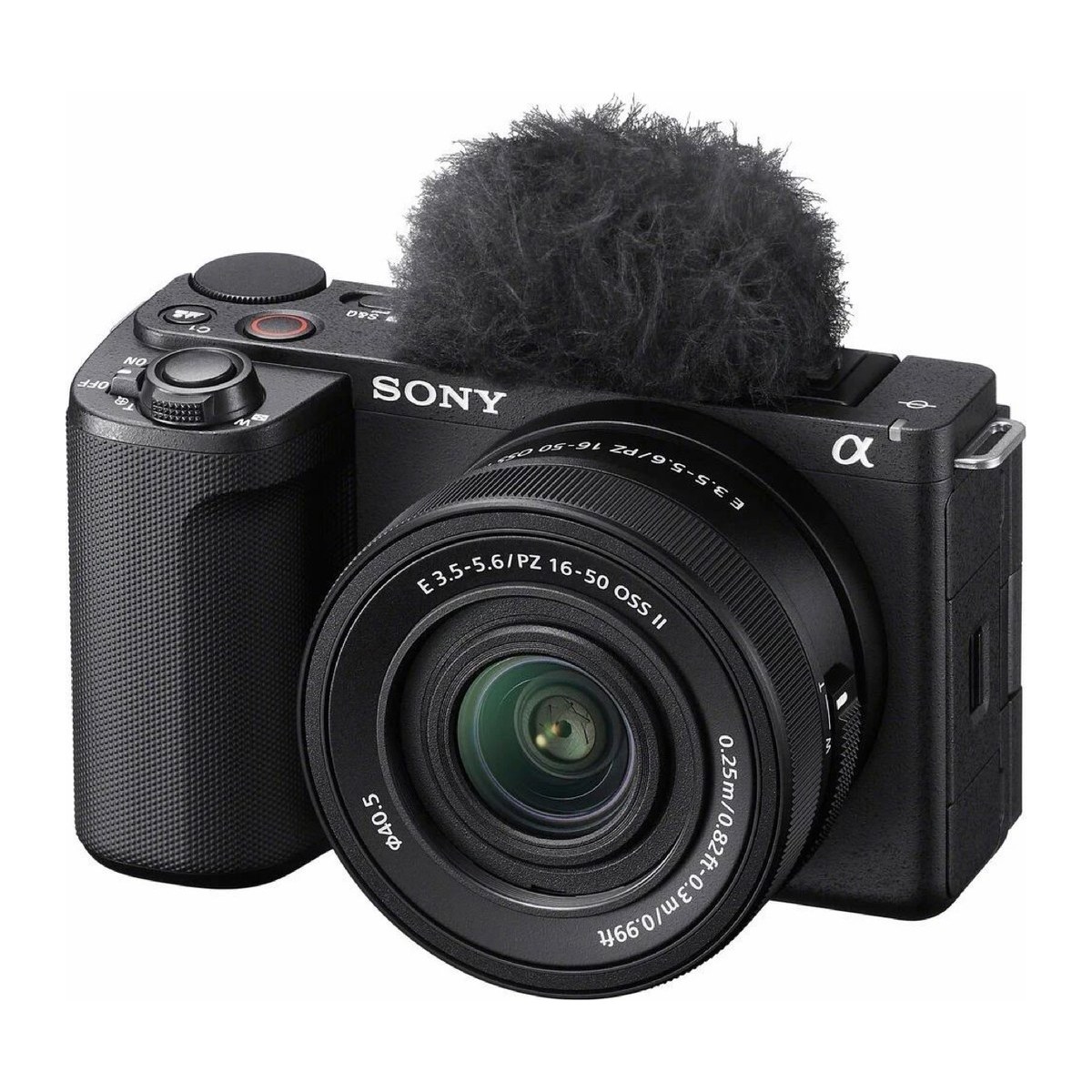 Sony ZV-E10 Mirrorless Camera with 16-50mm Lens (Black)